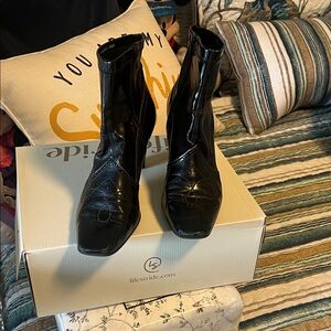 Franco Sarto Women's Black Heeled Boots